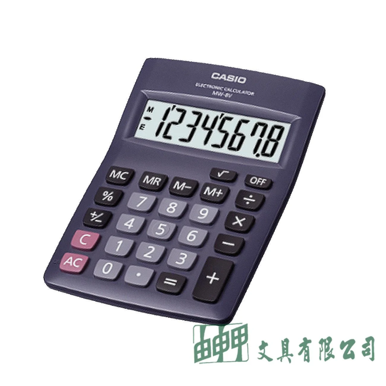 CASIO MW-8VBK/8位數國家考試型商用計算機