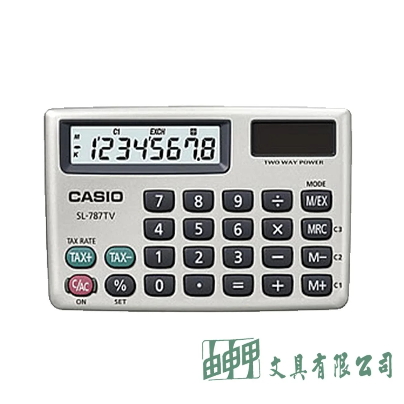 CASIO SL-787TV/8位數特殊商用計算機