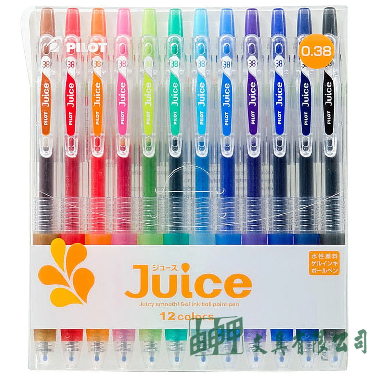 PILOT百樂 LJU-120UF-S12 Juice果汁筆 0.38 (12色組)