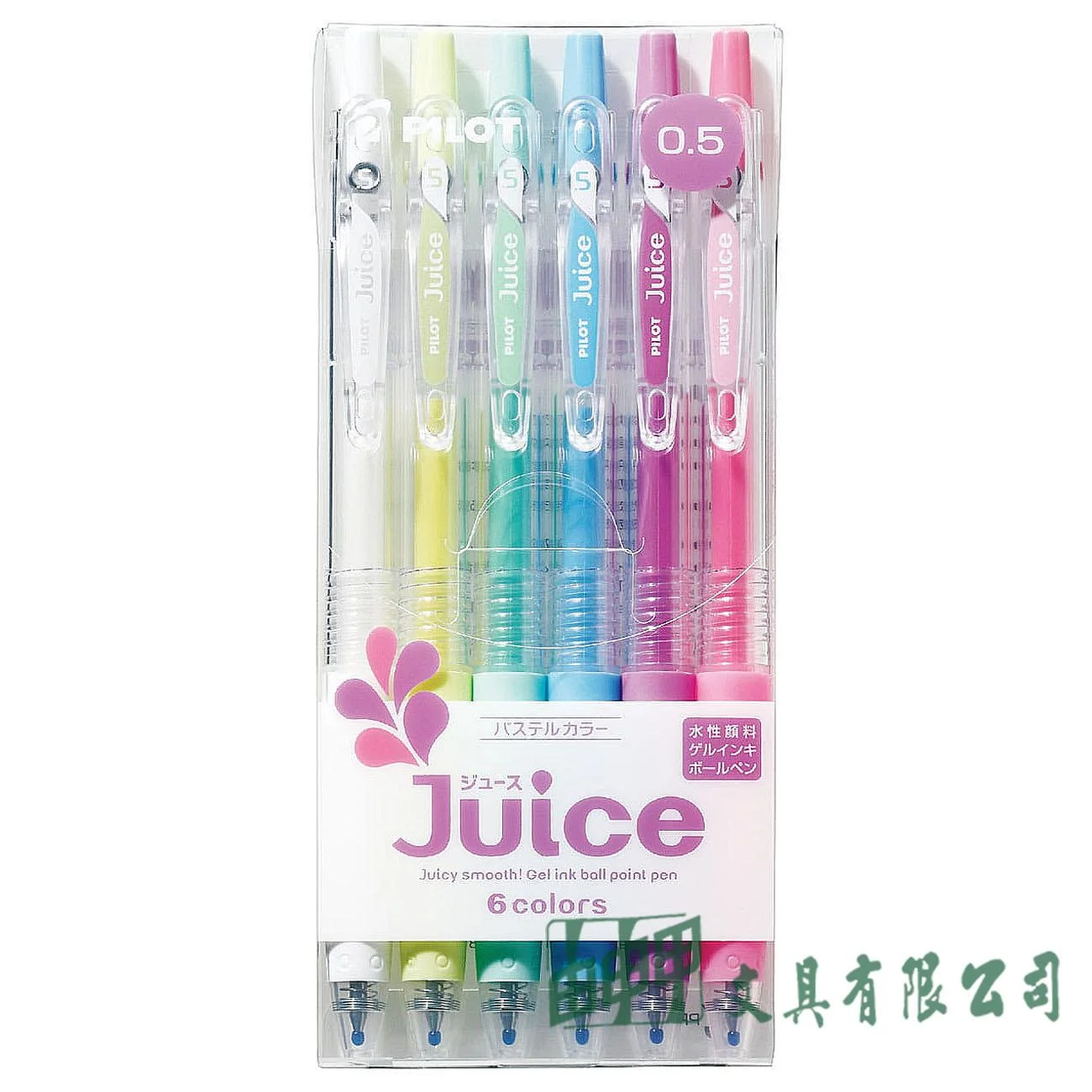 PILOT百樂 LJU-60EF-P-S6 Juice果汁筆 粉彩0.5 (6色組)