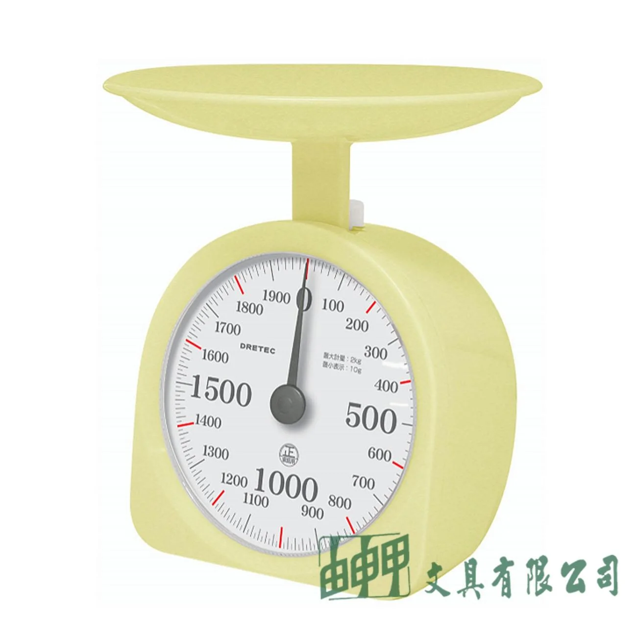 徠福 KS-283YE 料理秤/信秤 2000g ( DRETEC )