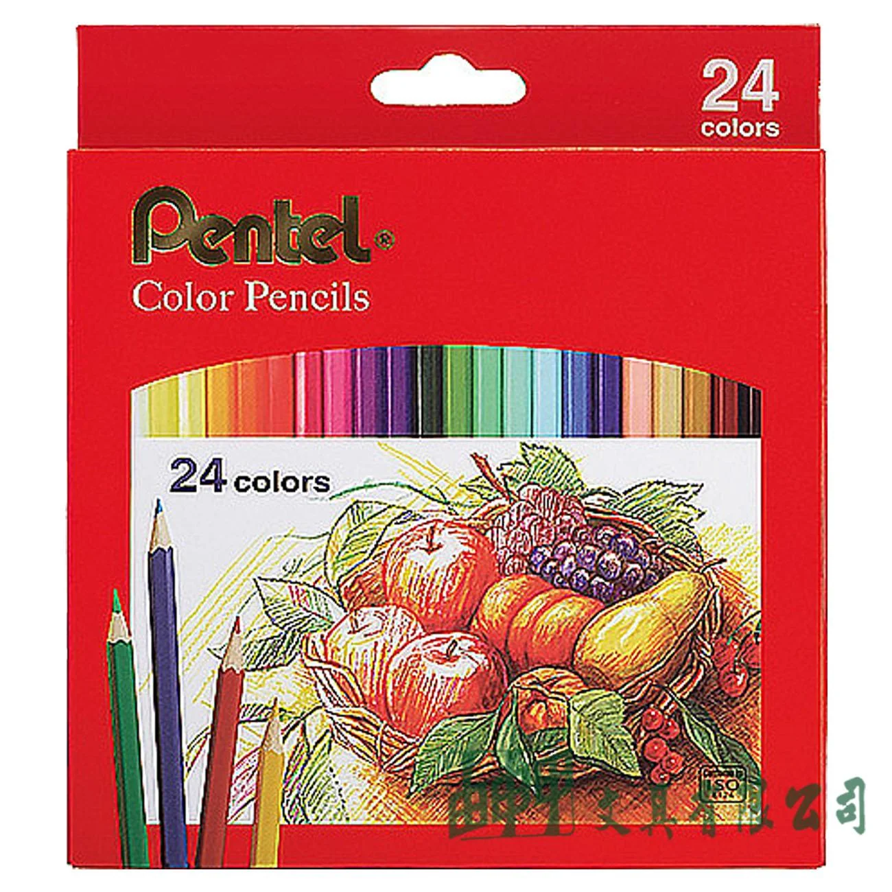 Pentel CB8-24TH 彩色鉛筆/24色裝