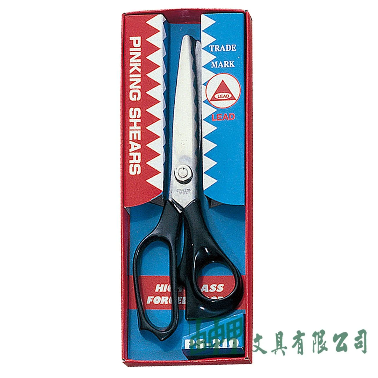 徠福 PS-210 LEAD 進口布樣剪刀 (鋸齒狀)