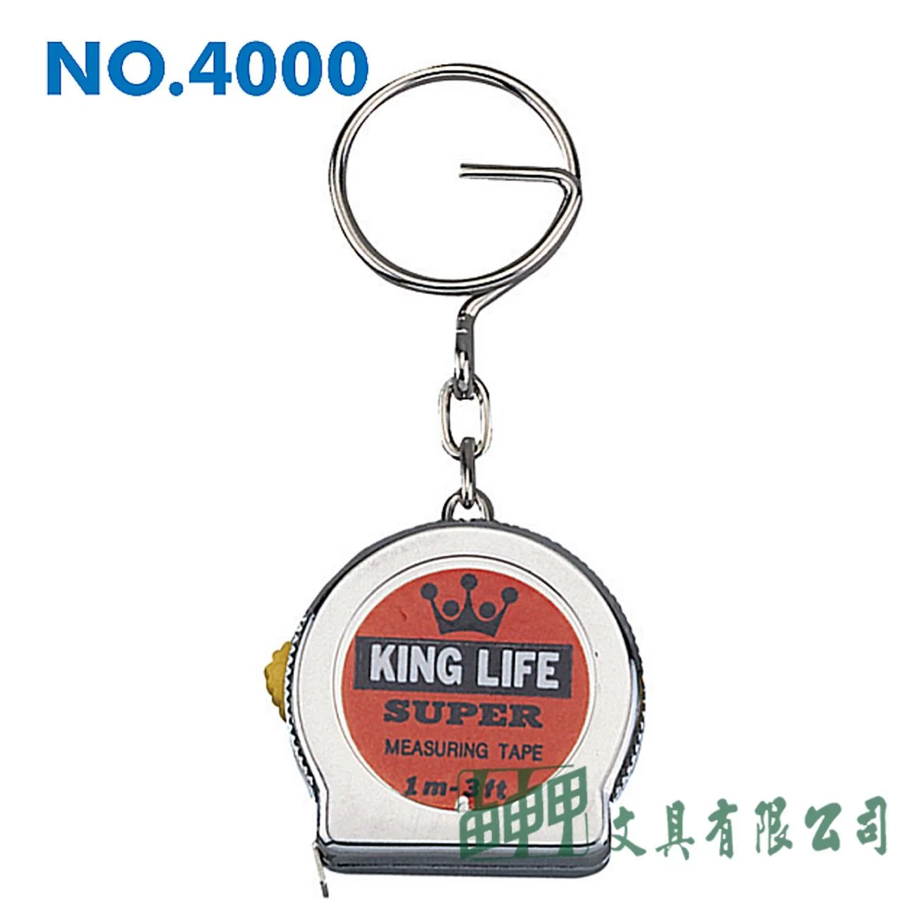 徠福 NO.4000 鋼捲尺1m(貝殼)