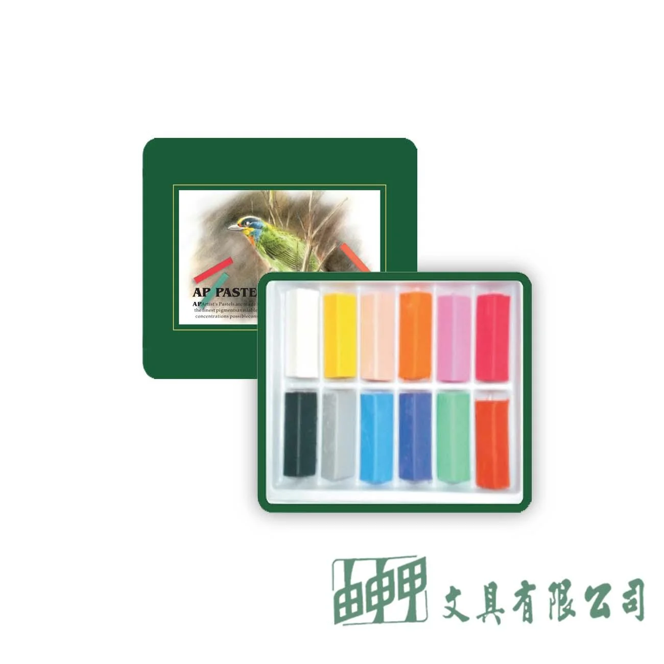 普思 B0912 AP.12色柔性粉彩(短型)