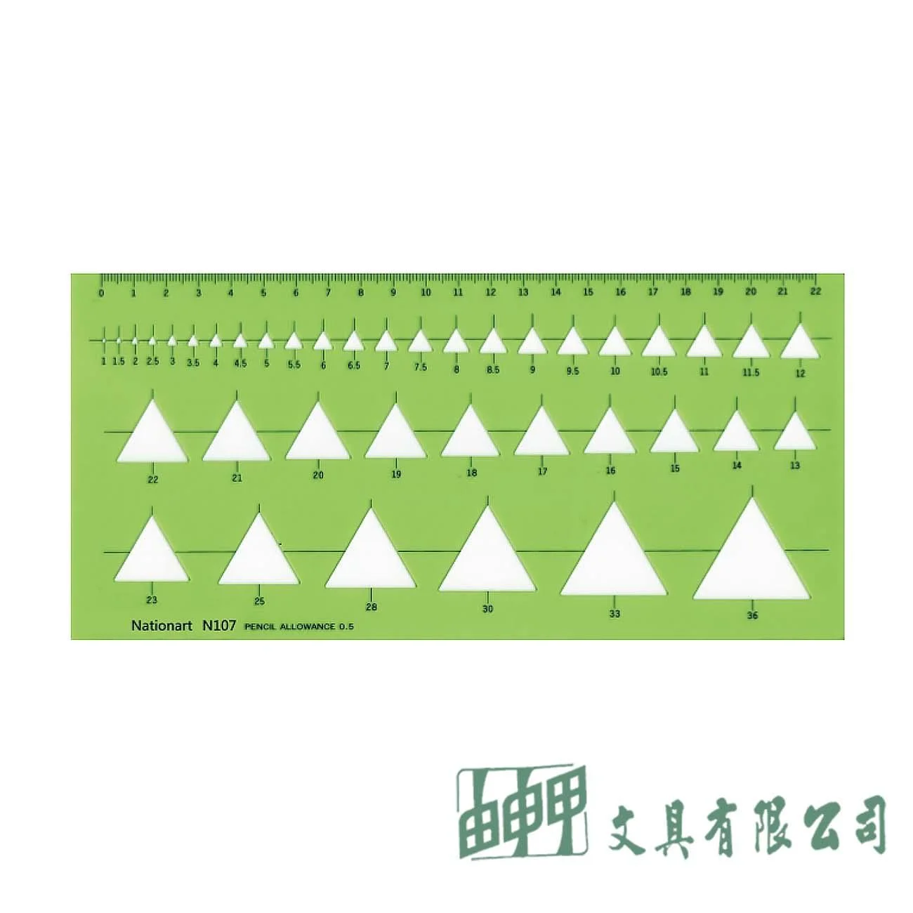 普思 T05-107 Nationart三角型板