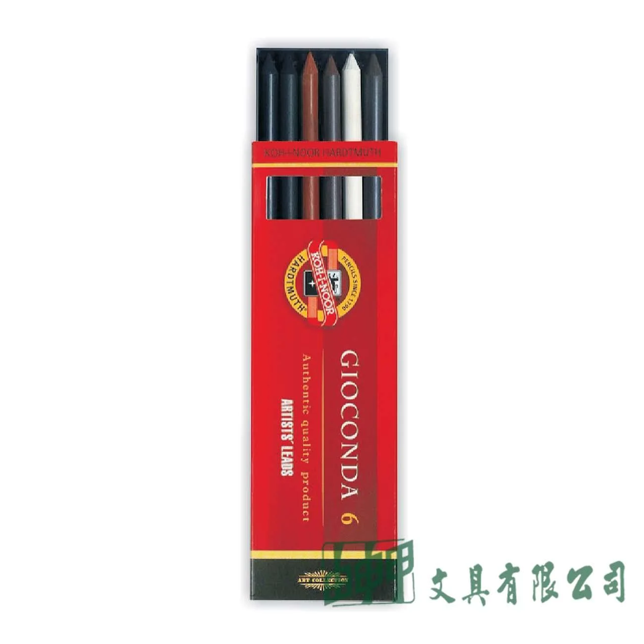 KOH-I-NOOR K4869 KOH-I-NOOR炭精+鉛條綜合筆芯