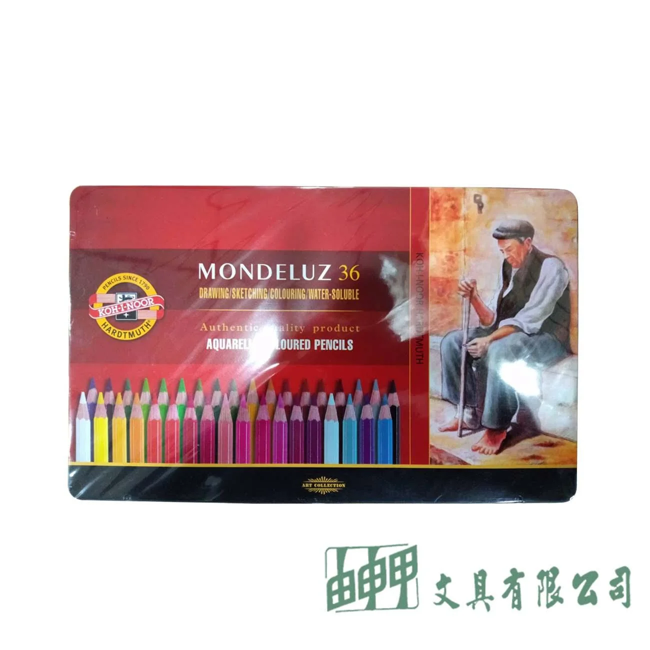 KOH-I-NOOR K3725 KOH-I-NOOR專家水溶性色鉛筆36色盒裝