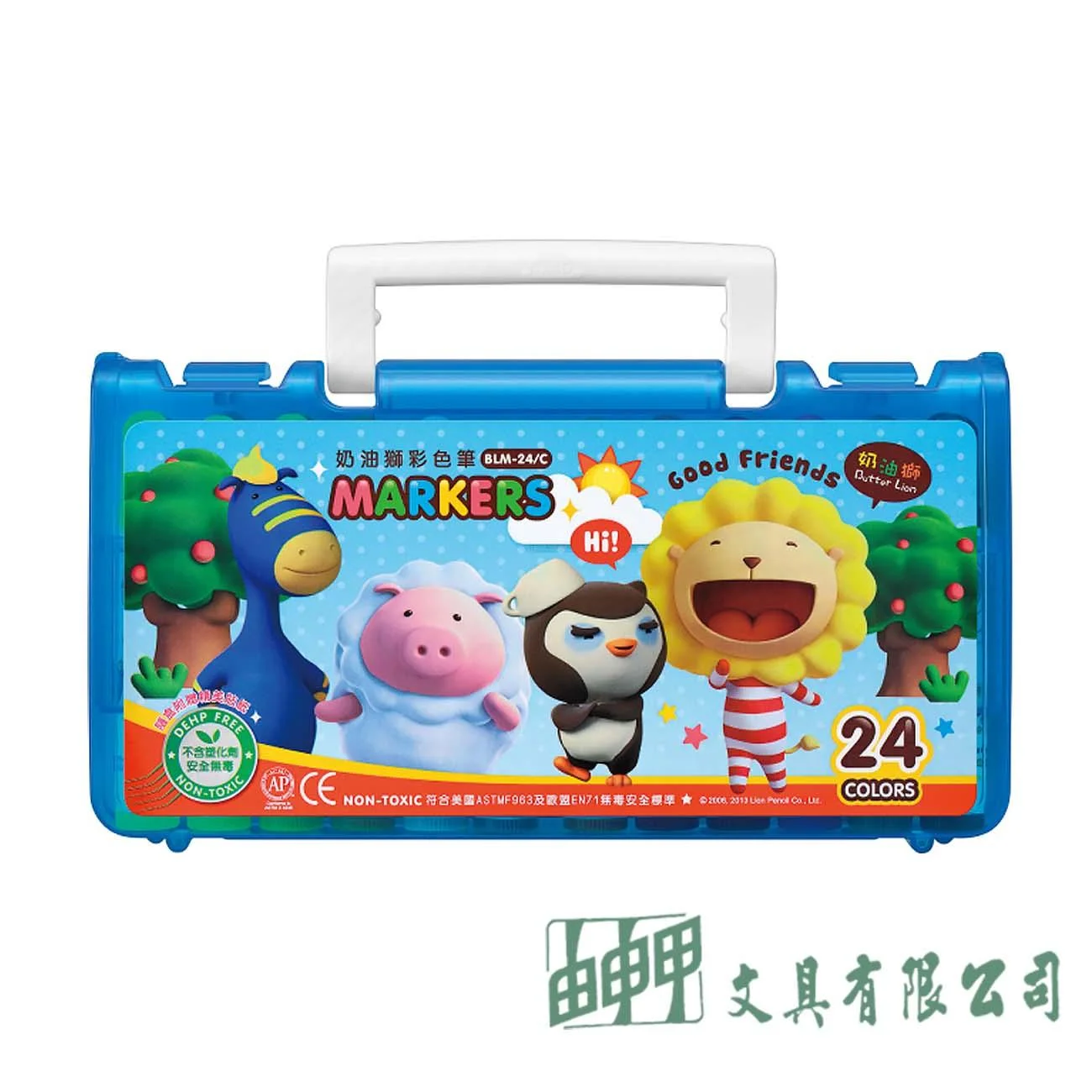 雄獅 BLM-24 奶油獅彩色筆24色