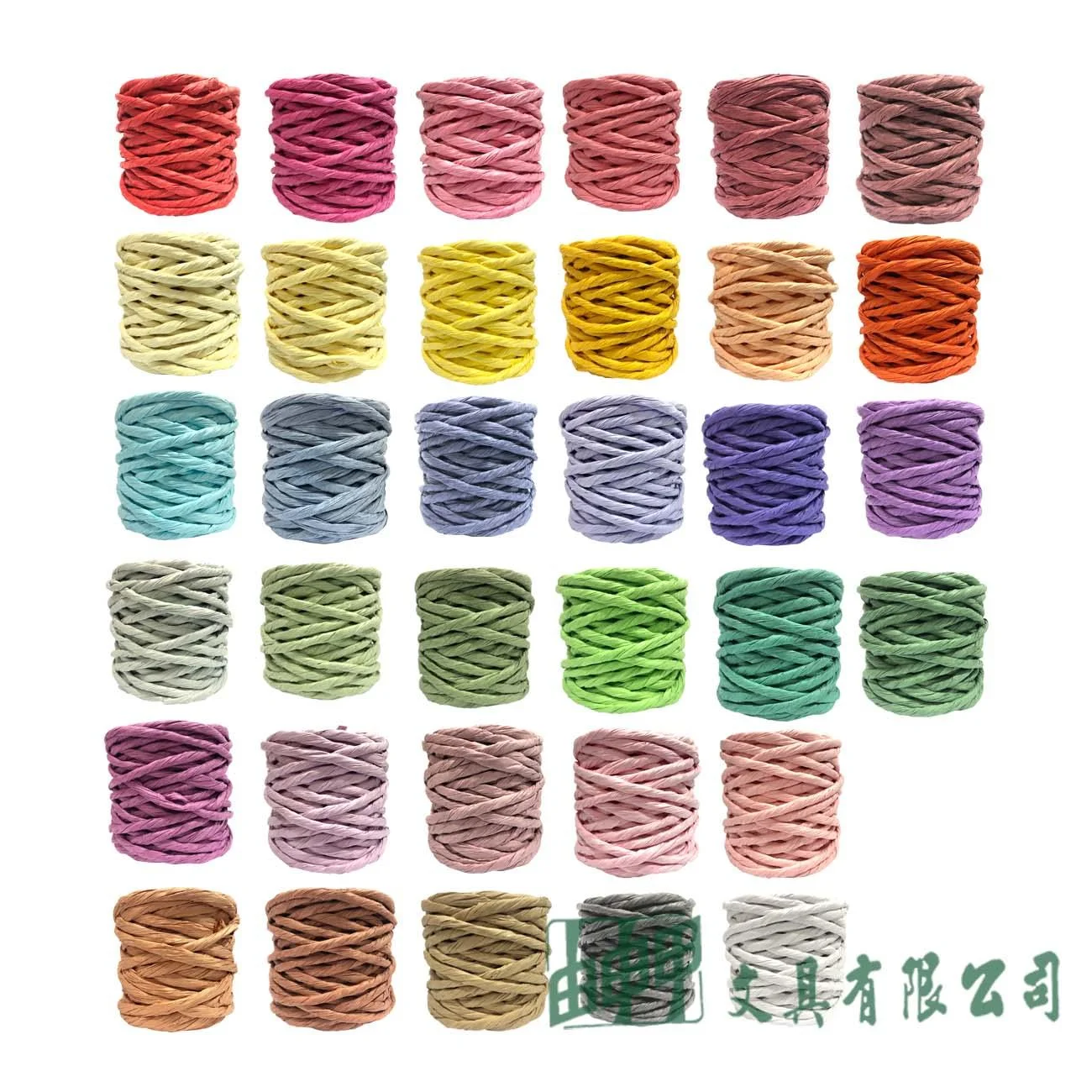 由申甲 0012 素色紙繩4"*25Y