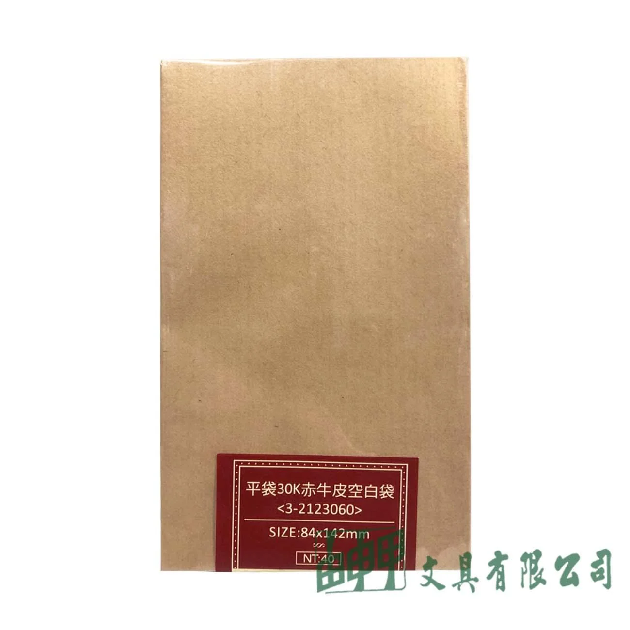 POMEI博美 3-2123060 平袋30K赤牛皮空白袋(100入)