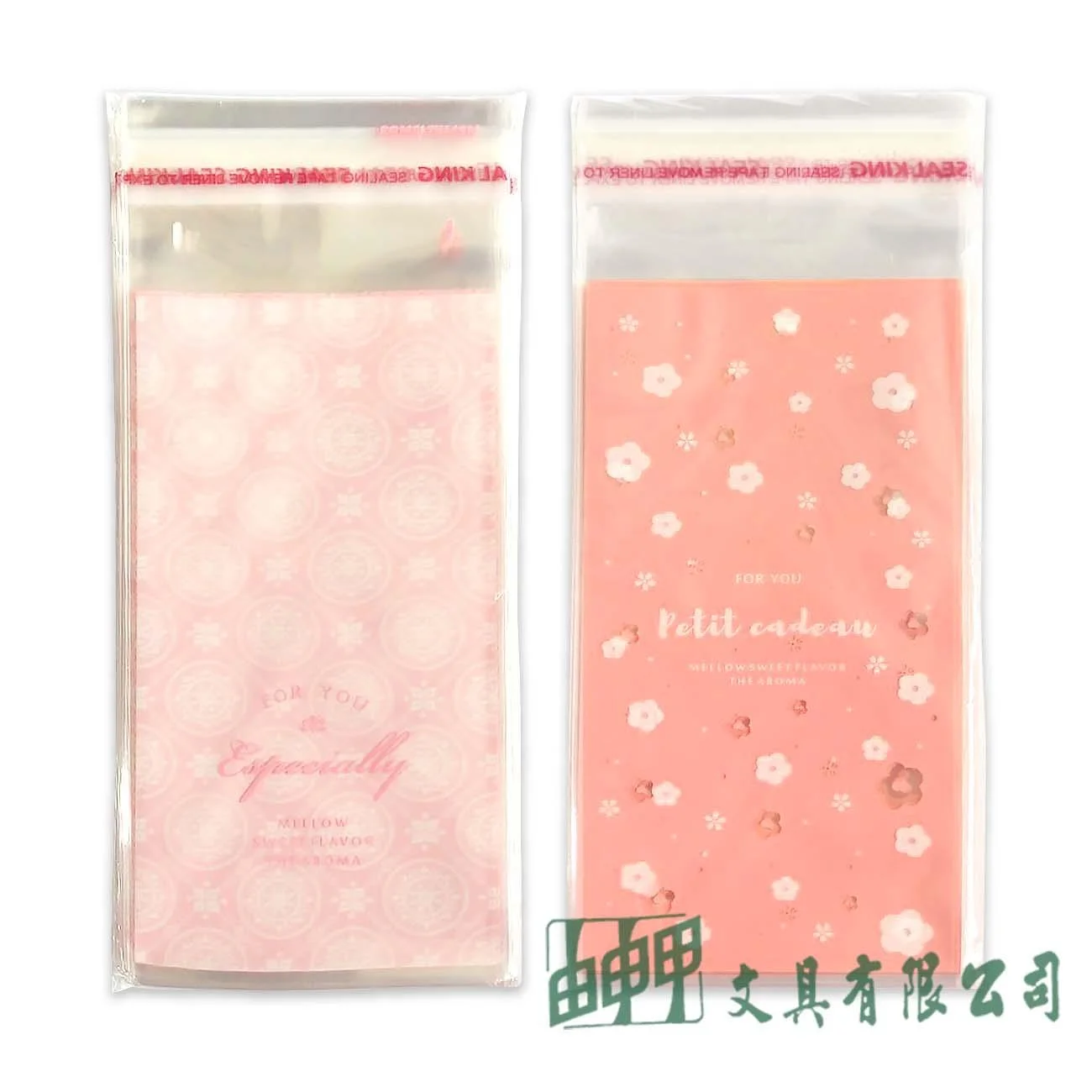 POMEI博美 OPP自黏袋-貝芙麗&花絮祝福70*140mm/100入