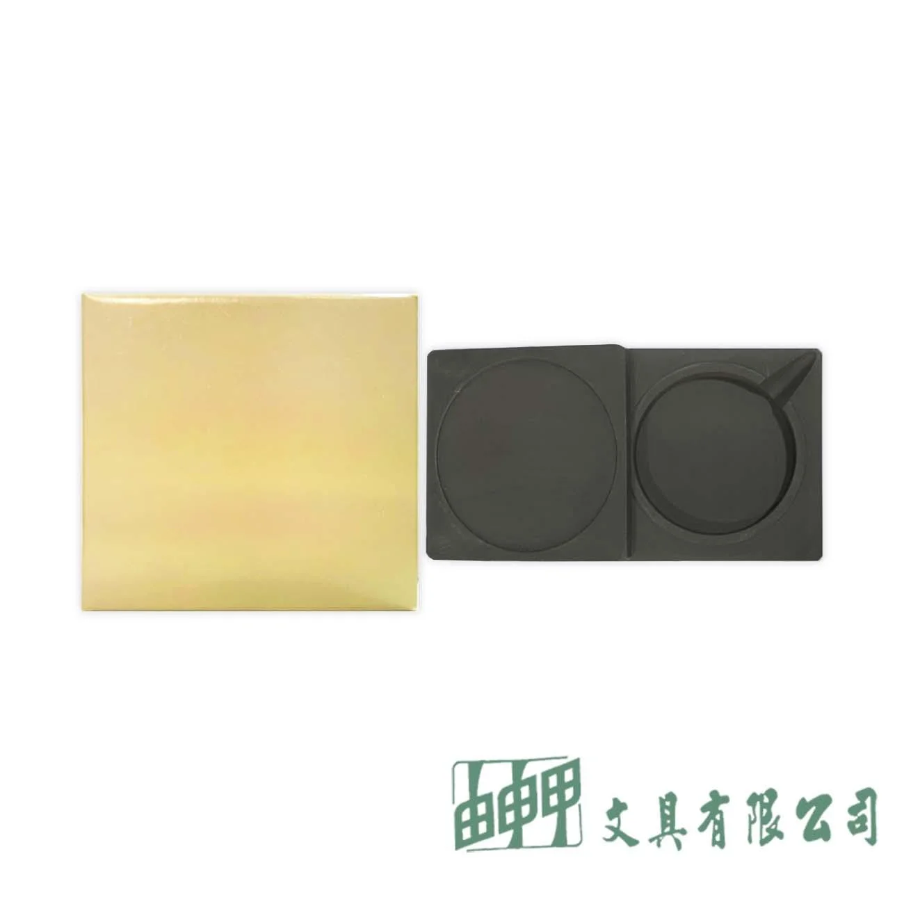 天成 硯池3.5"(羅紋石)