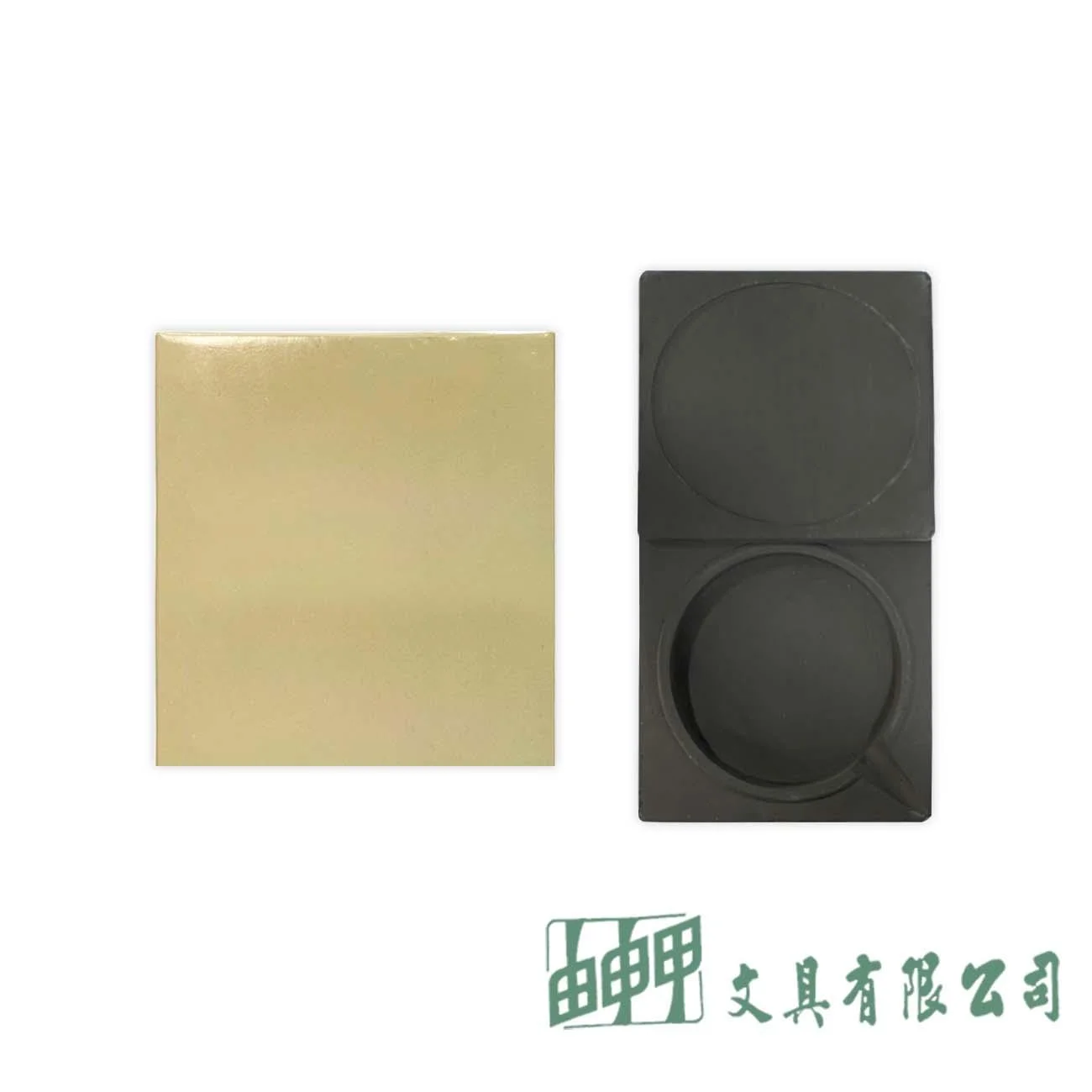 天成 硯池4"(羅紋石)