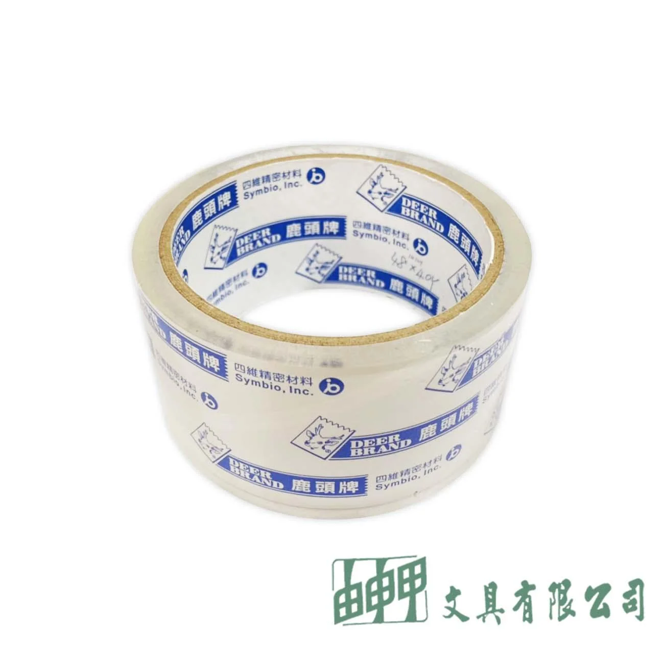 鹿頭牌 優韌透明膠帶48MM*36.4M