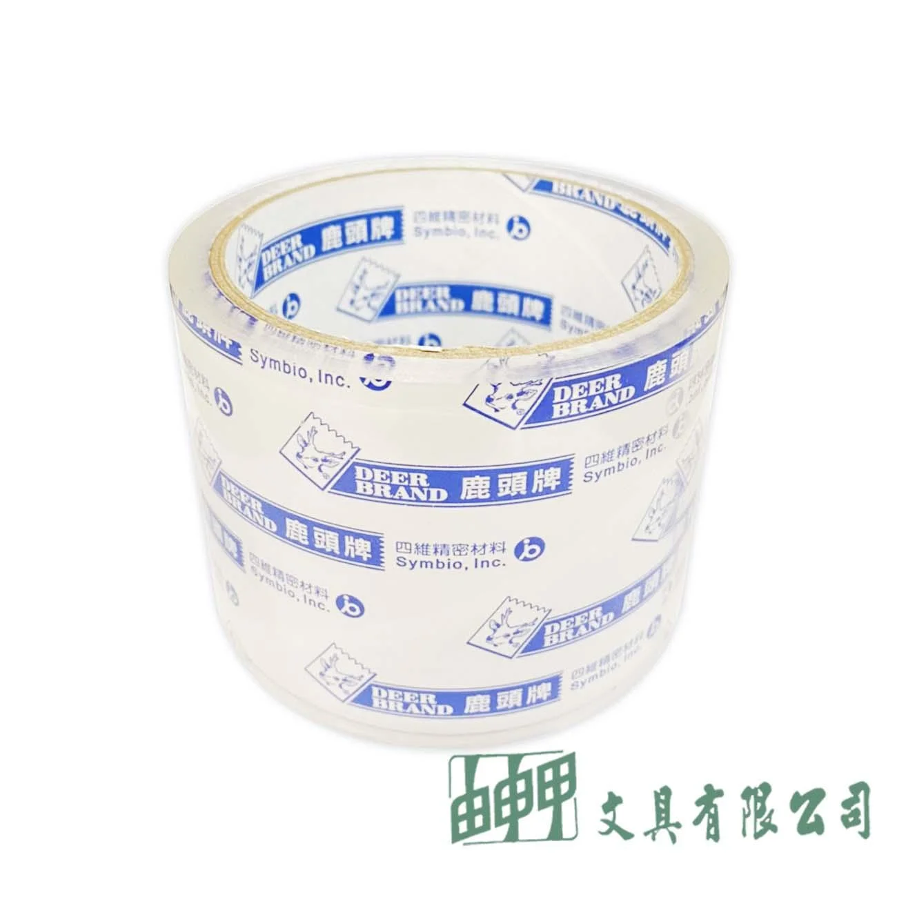 鹿頭牌 優韌透明膠帶72MM*36.4M