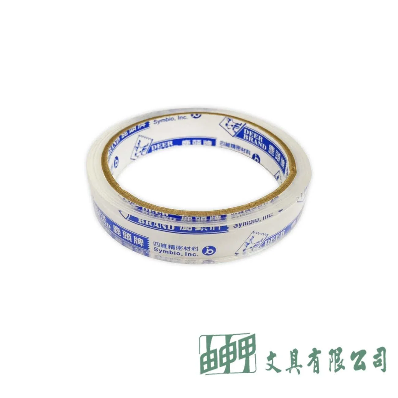 鹿頭牌 優韌透明膠帶18MM*36.4M