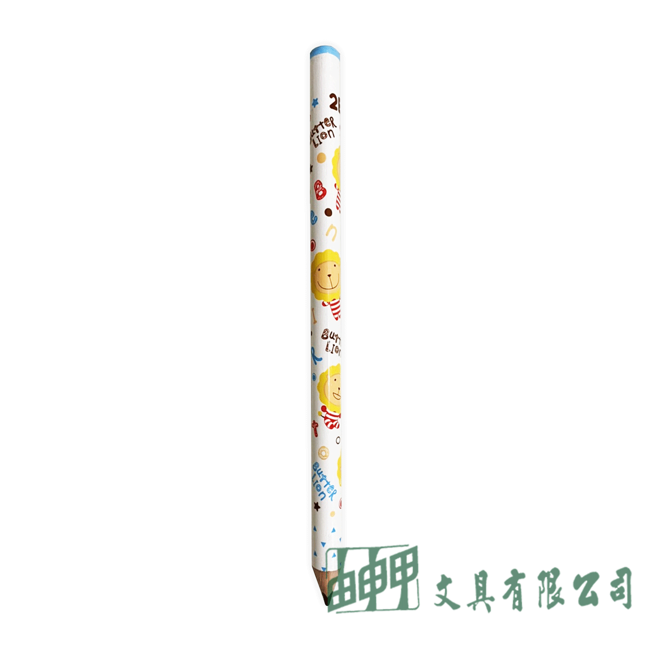 雄獅 奶油獅學齡三角鉛筆
