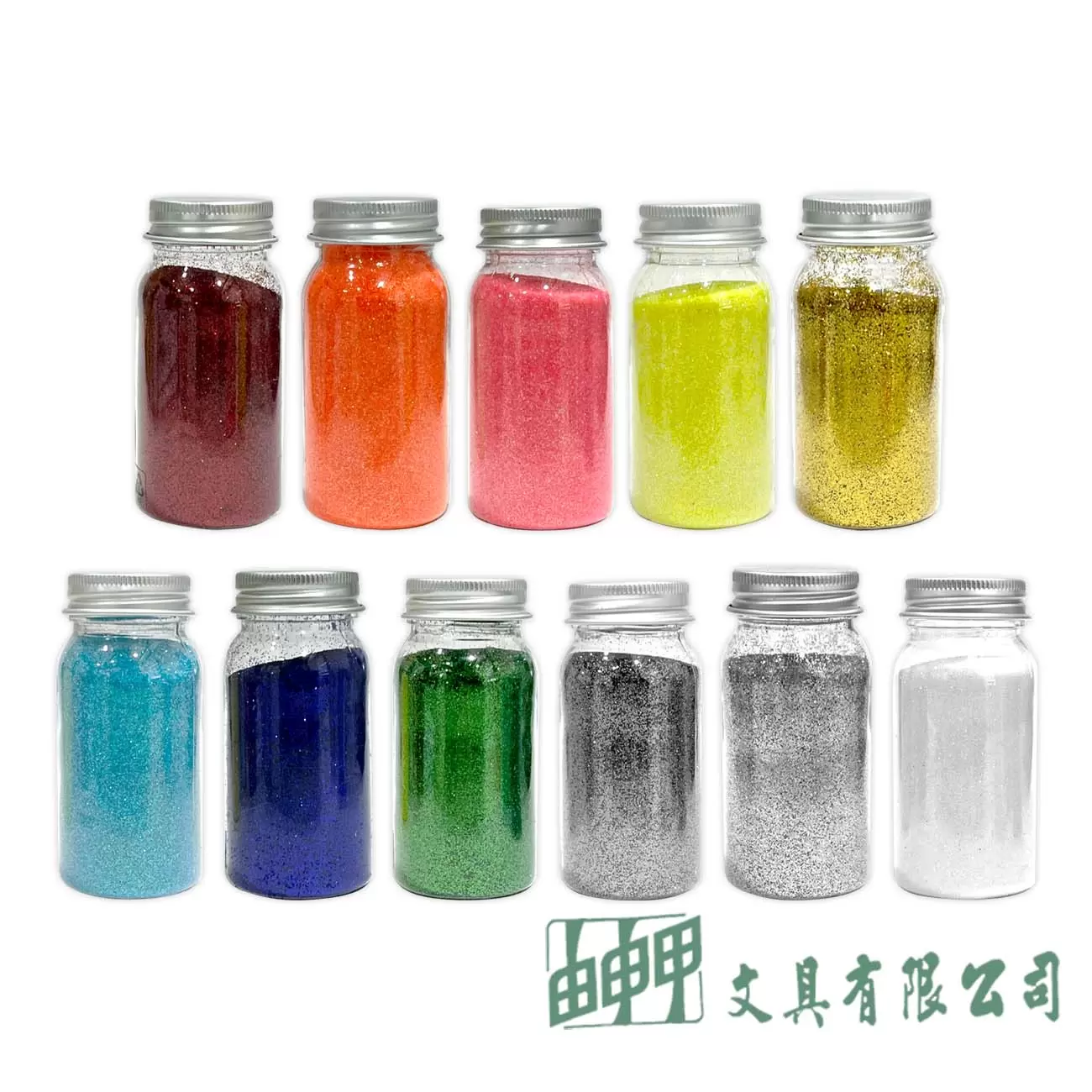 由申甲 卡勒富中瓶金蔥粉/11色