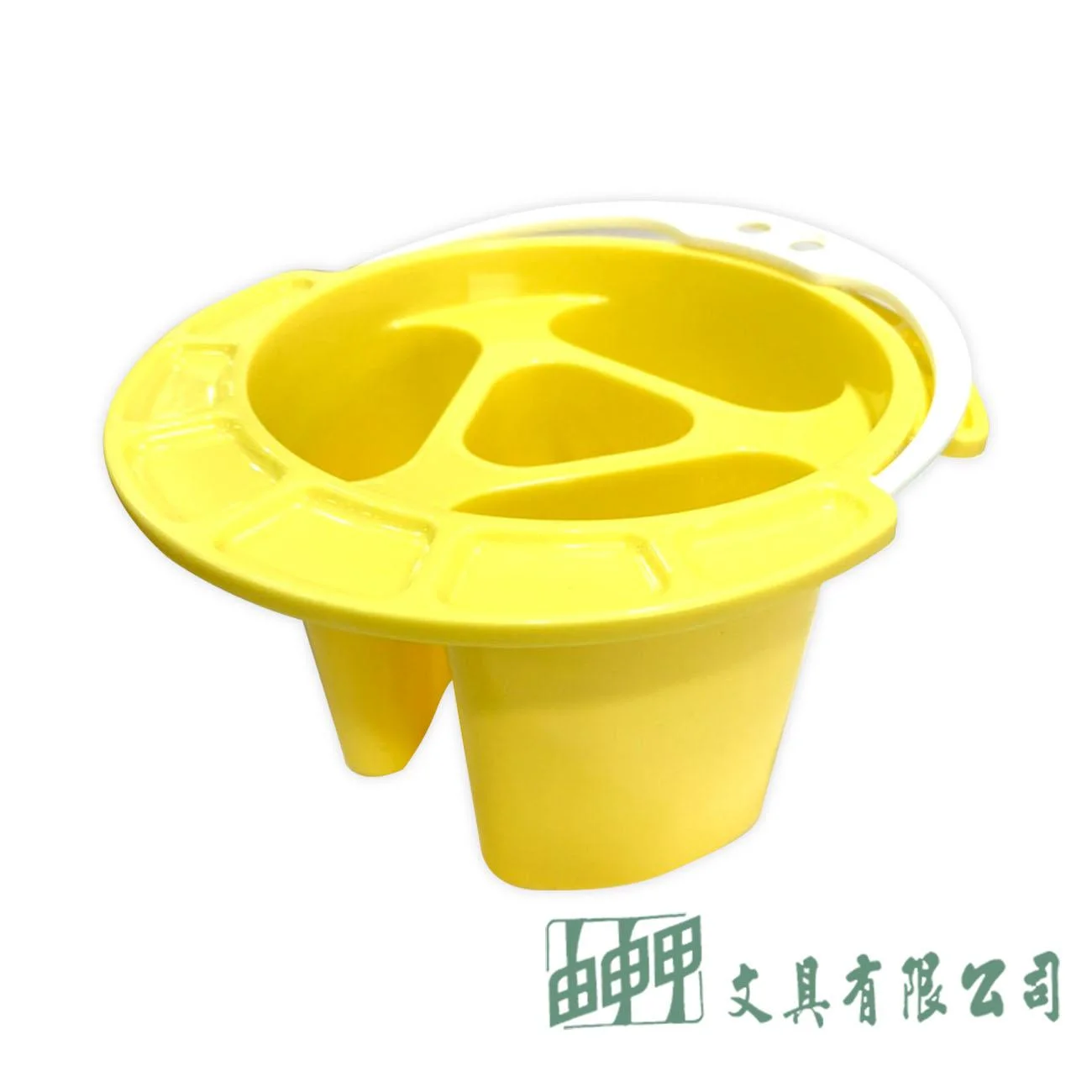 由申甲 K-869 三格彩色筆洗桶