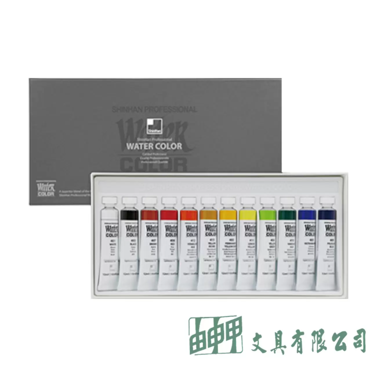 韓國SHINHAN 新韓透明水彩12色/12ml