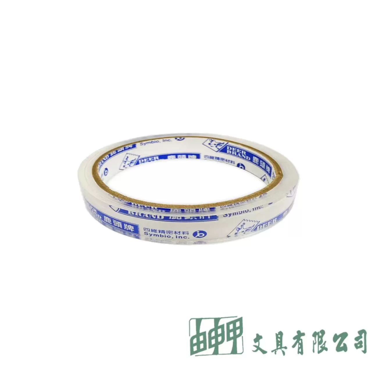 鹿頭牌 優韌透明膠帶12mm*40Y