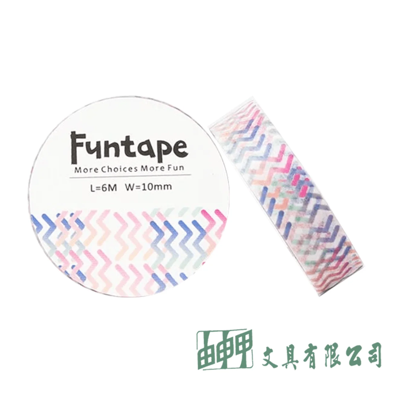 知音文創 Funtape 10W 幾何 蕾絲系列紙膠帶