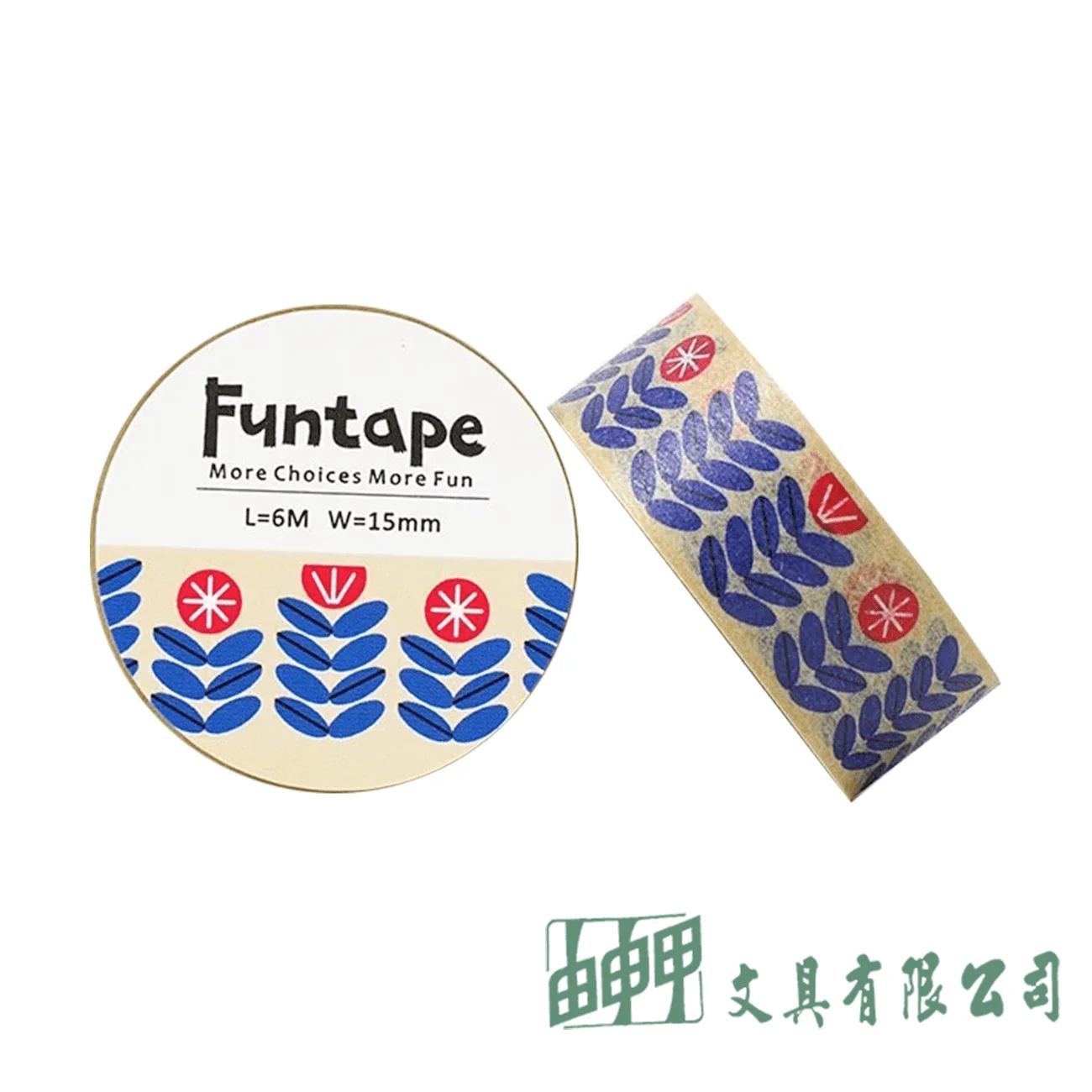 知音文創 Funtape 15W事務紙膠帶