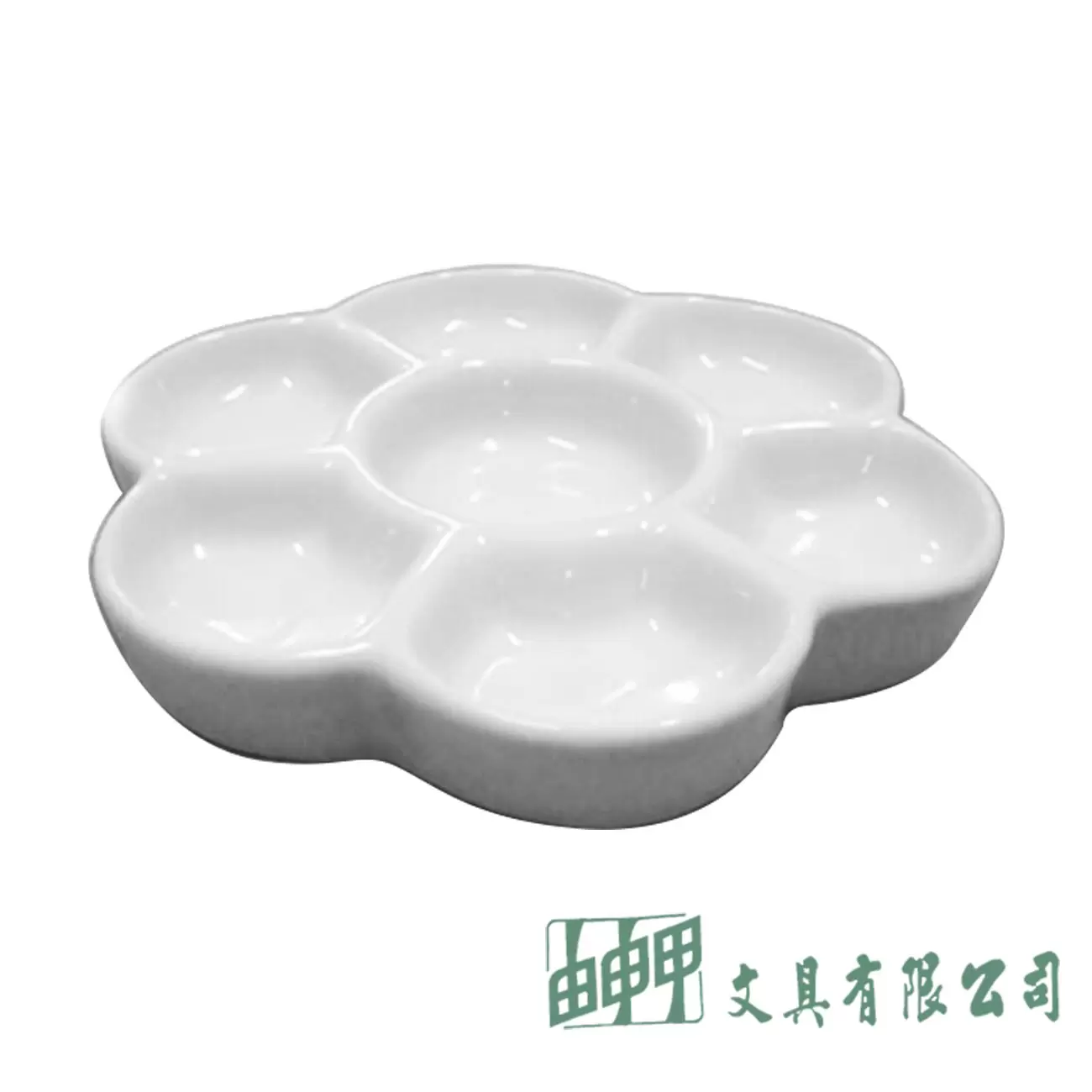 天成 6" 梅花盤(瓷器)/直徑15cm