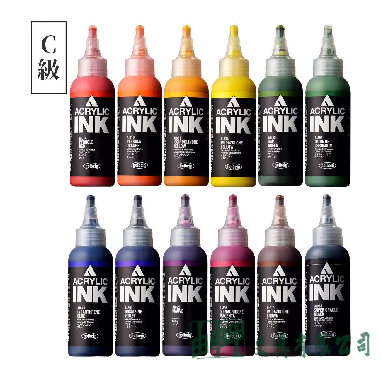 holbein 好賓液態壓克力墨水C級(單色)/100ml