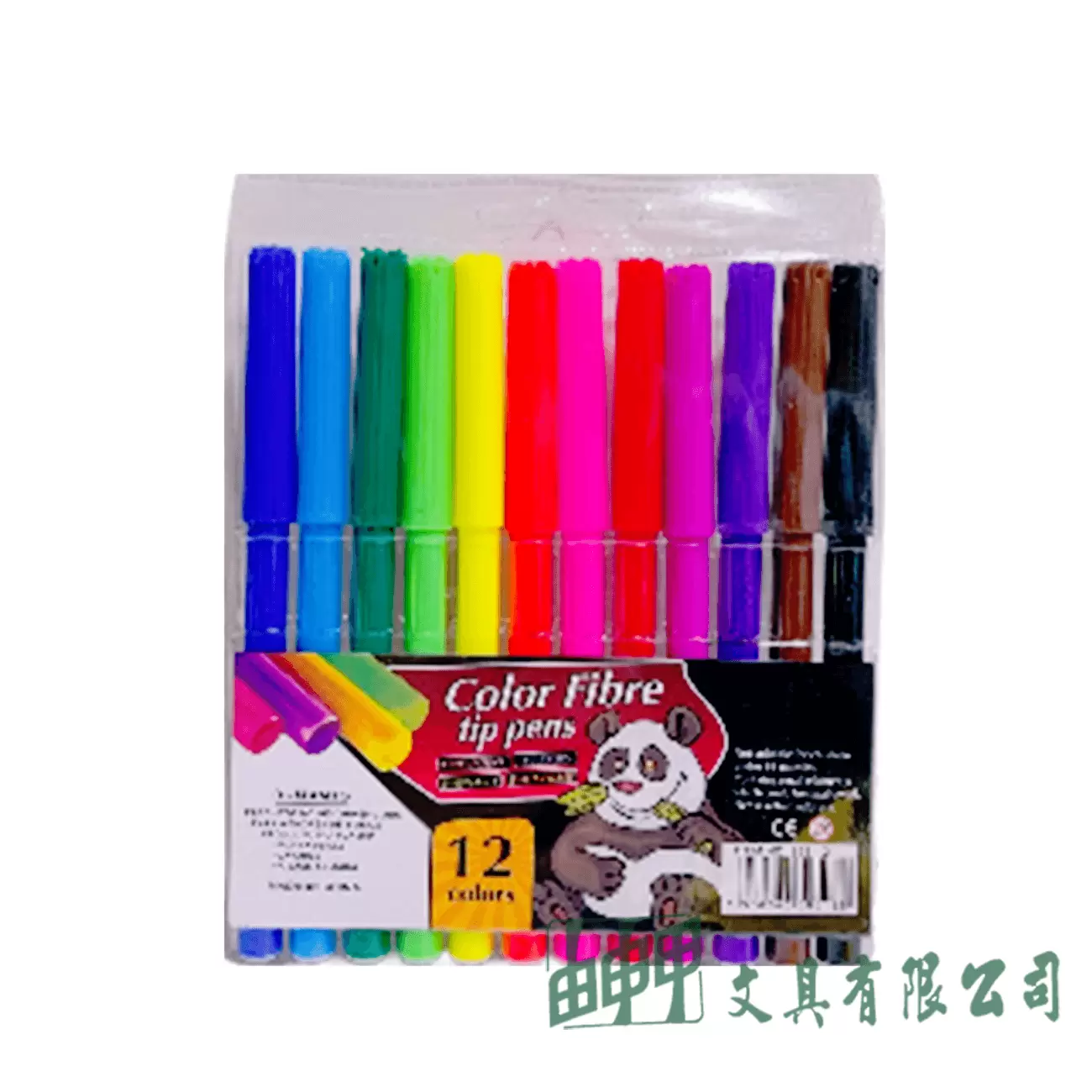 由申甲 858-12 12色細字彩色筆/24組