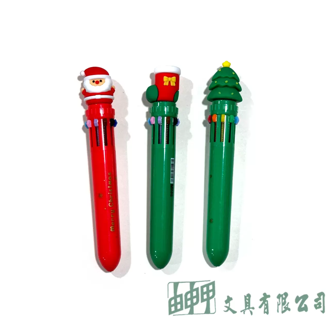 由申甲 7128聖誕 10色手帳筆