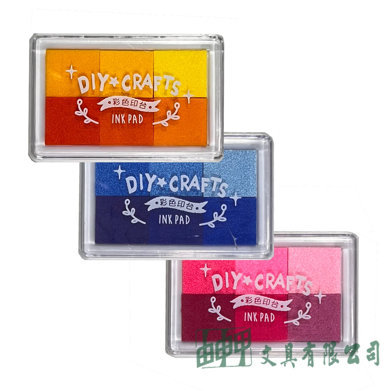 四季紙品禮品 印泥漸層彩色