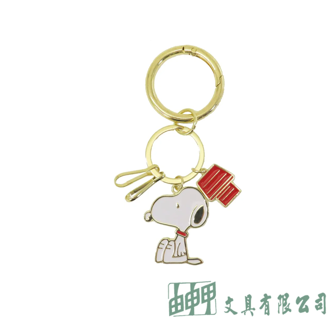    史努比金屬鑰匙圈