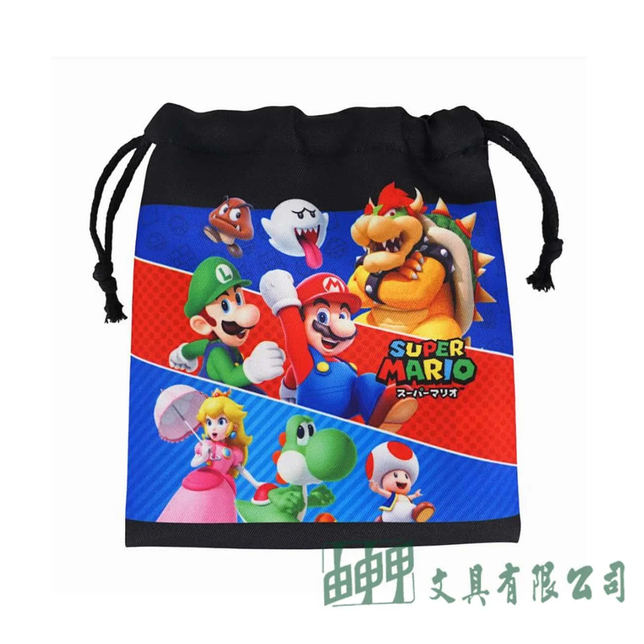    Super Mario超級瑪利歐抽繩袋