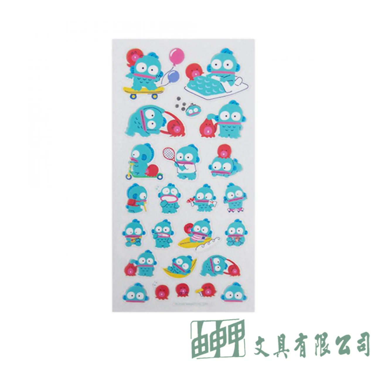 南寶 三麗鷗透明貼紙