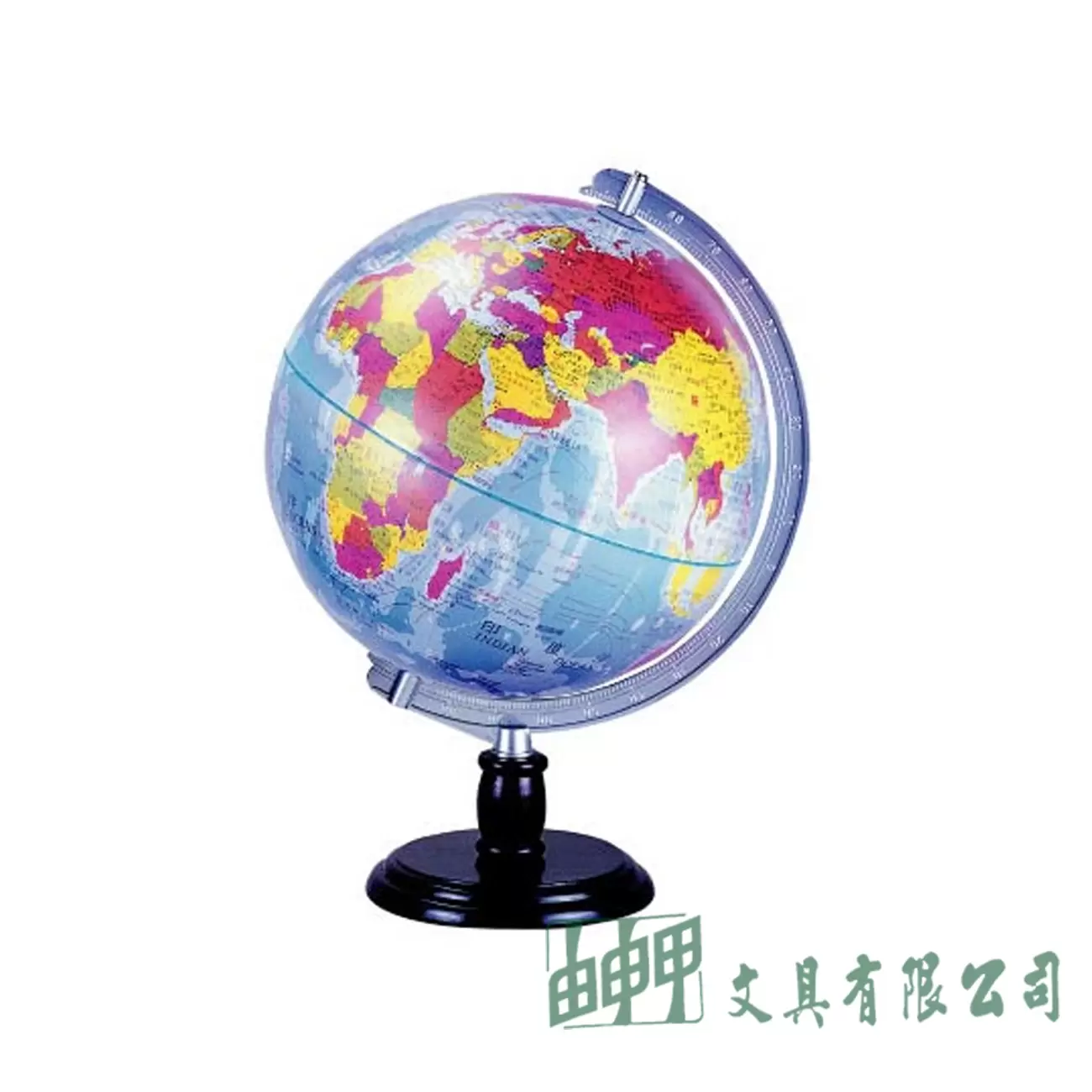 徠福 地球儀 8" (塑膠底座) 高31cm