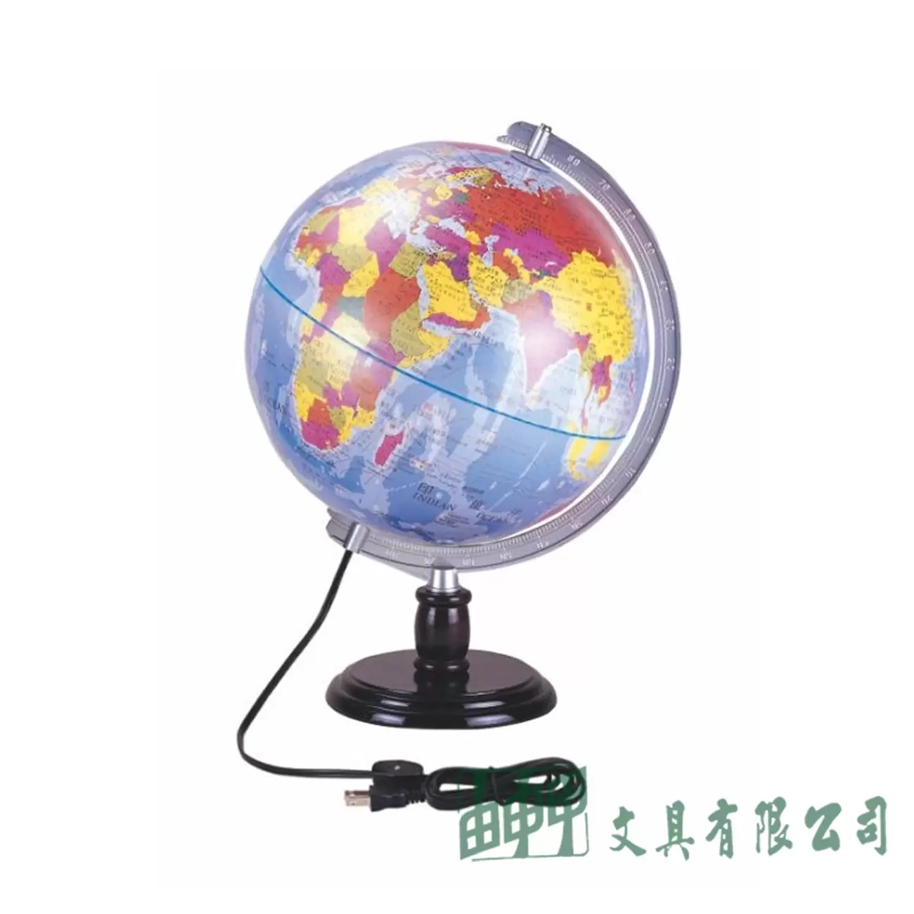 徠福 地球儀 10" (燈光) 高39cm