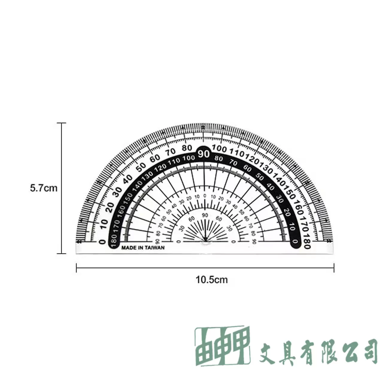 聯合 HA401-3 量角器(180度)