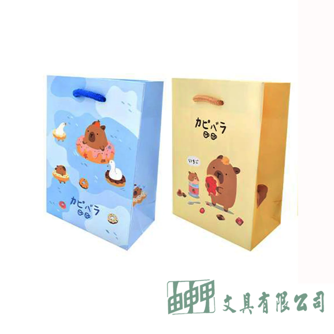    卡皮胖拉手提紙袋(中) 提袋