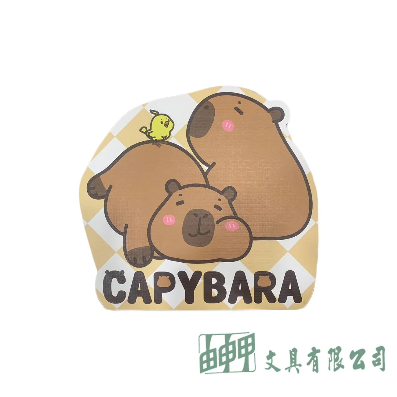    水豚寶 造型滑鼠墊