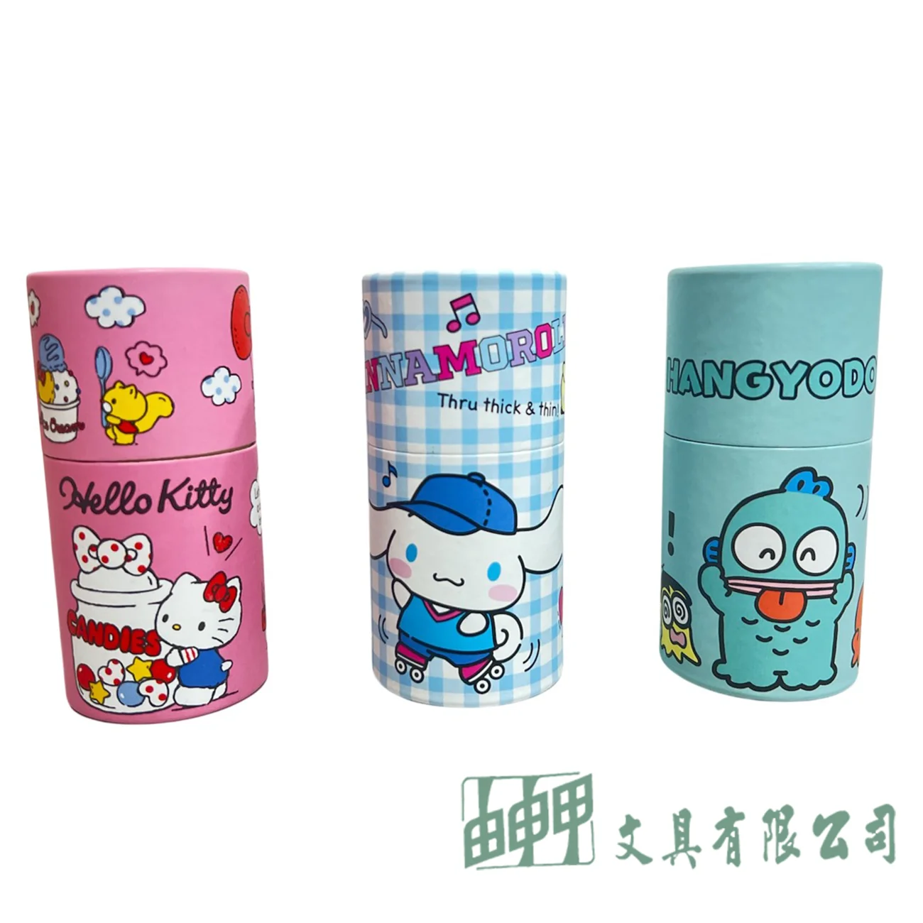    三麗鷗 18色短色鉛筆桶裝