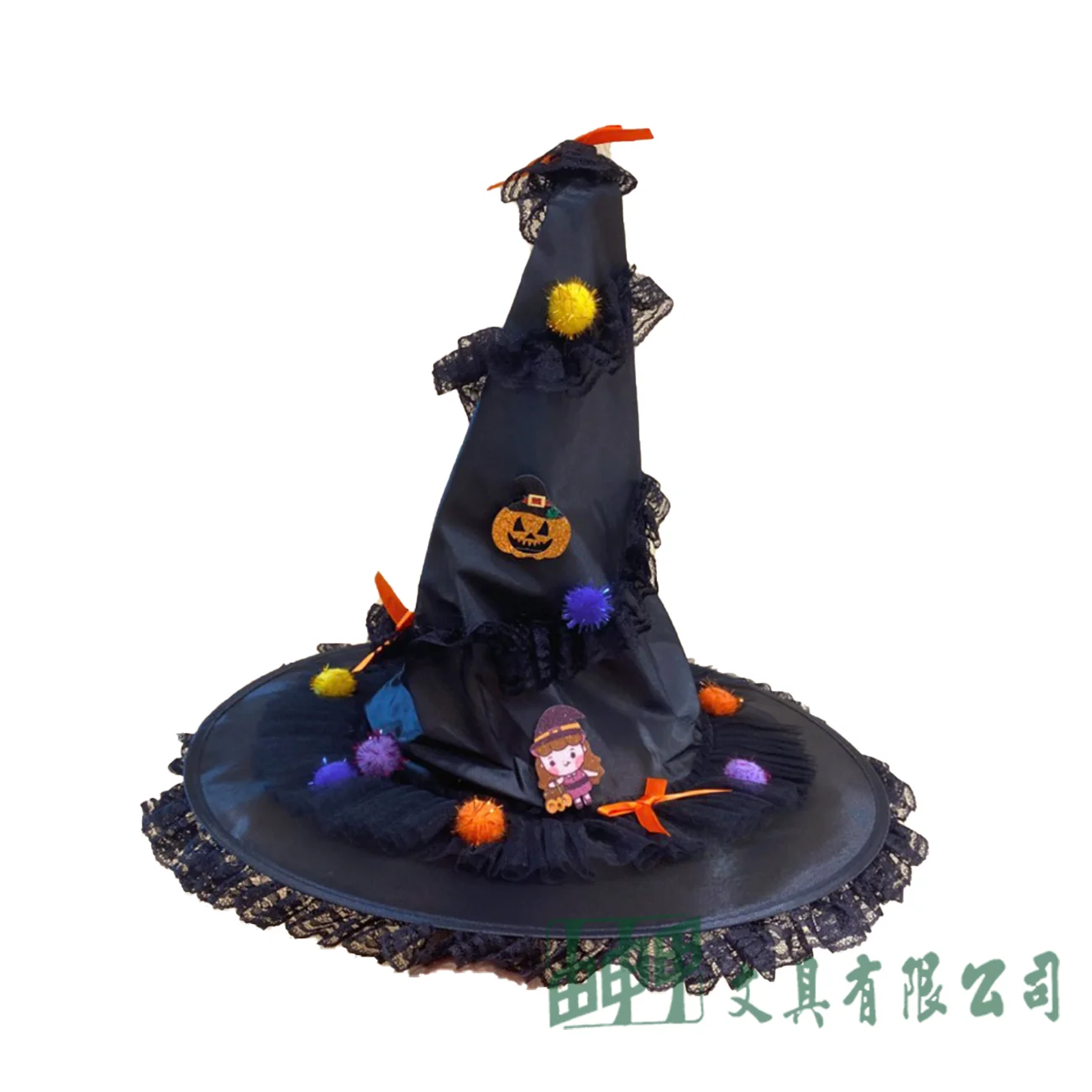 由申甲 9573 萬聖新款巫婆帽