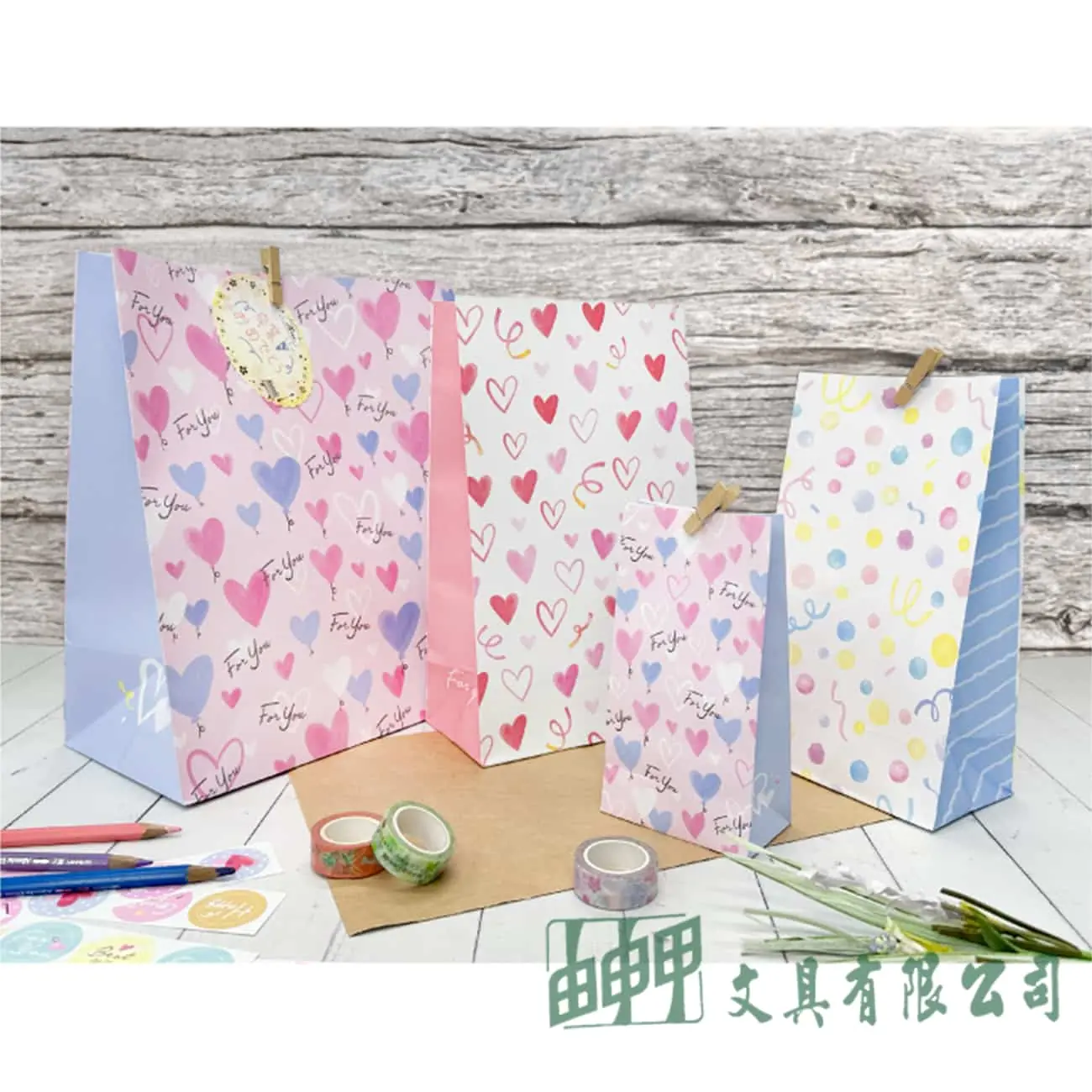 四季紙品禮品 牛皮立體袋(大) 禮物袋