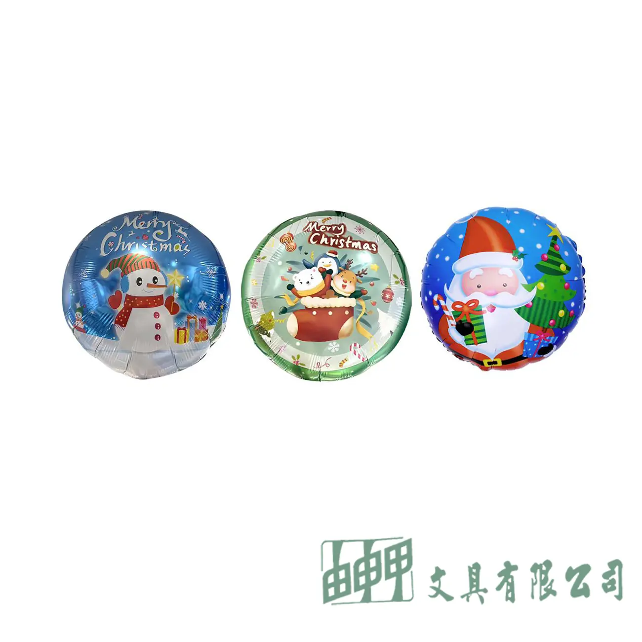 由申甲 18"聖誕造型氣球(鋁箔)