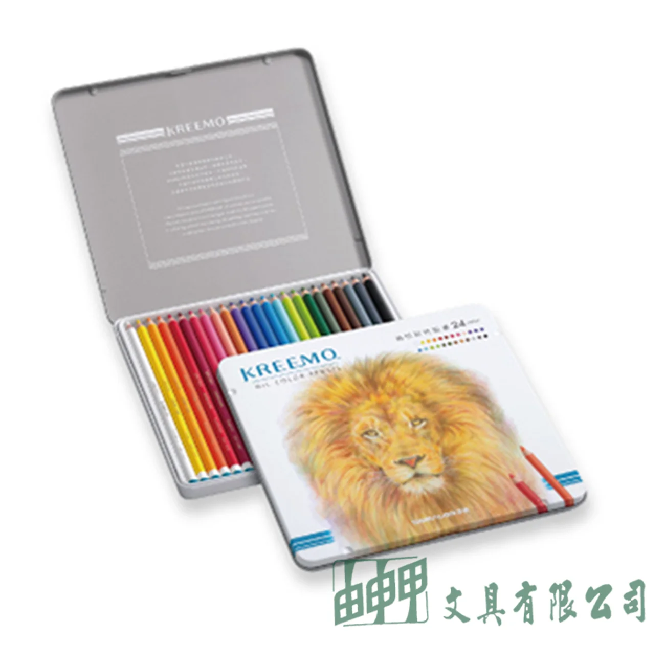 雄獅 克里蒙油性彩色鉛筆-24色