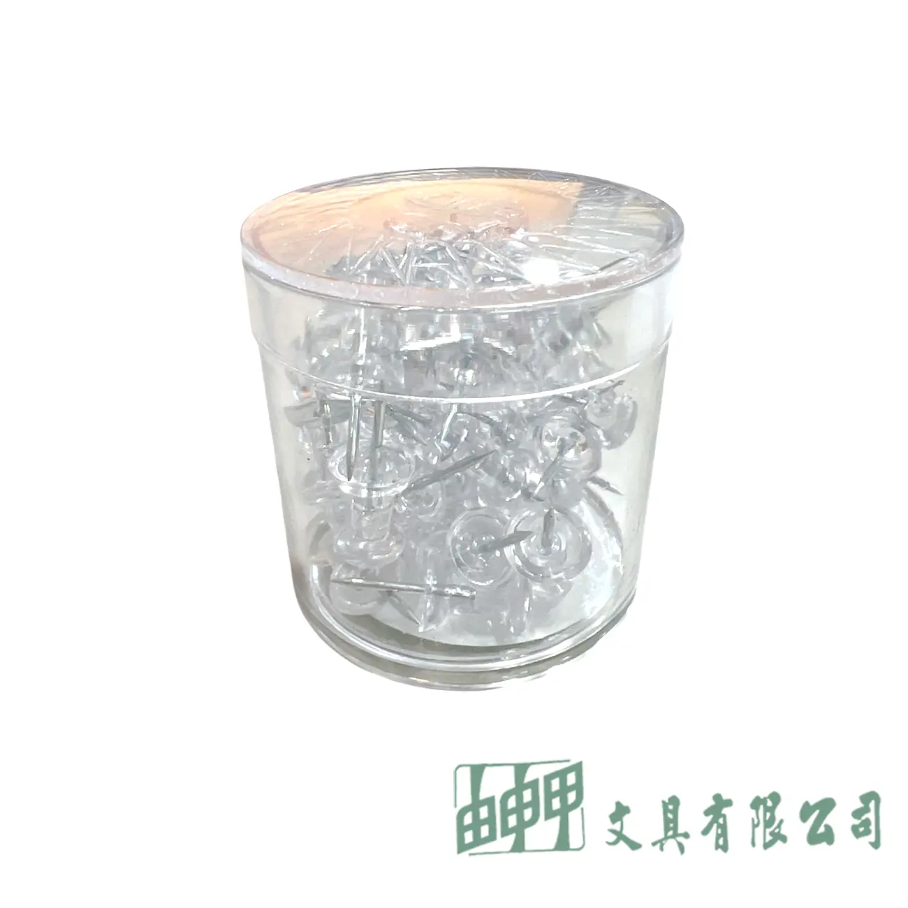徠福 美式圖釘(透明)NO.50