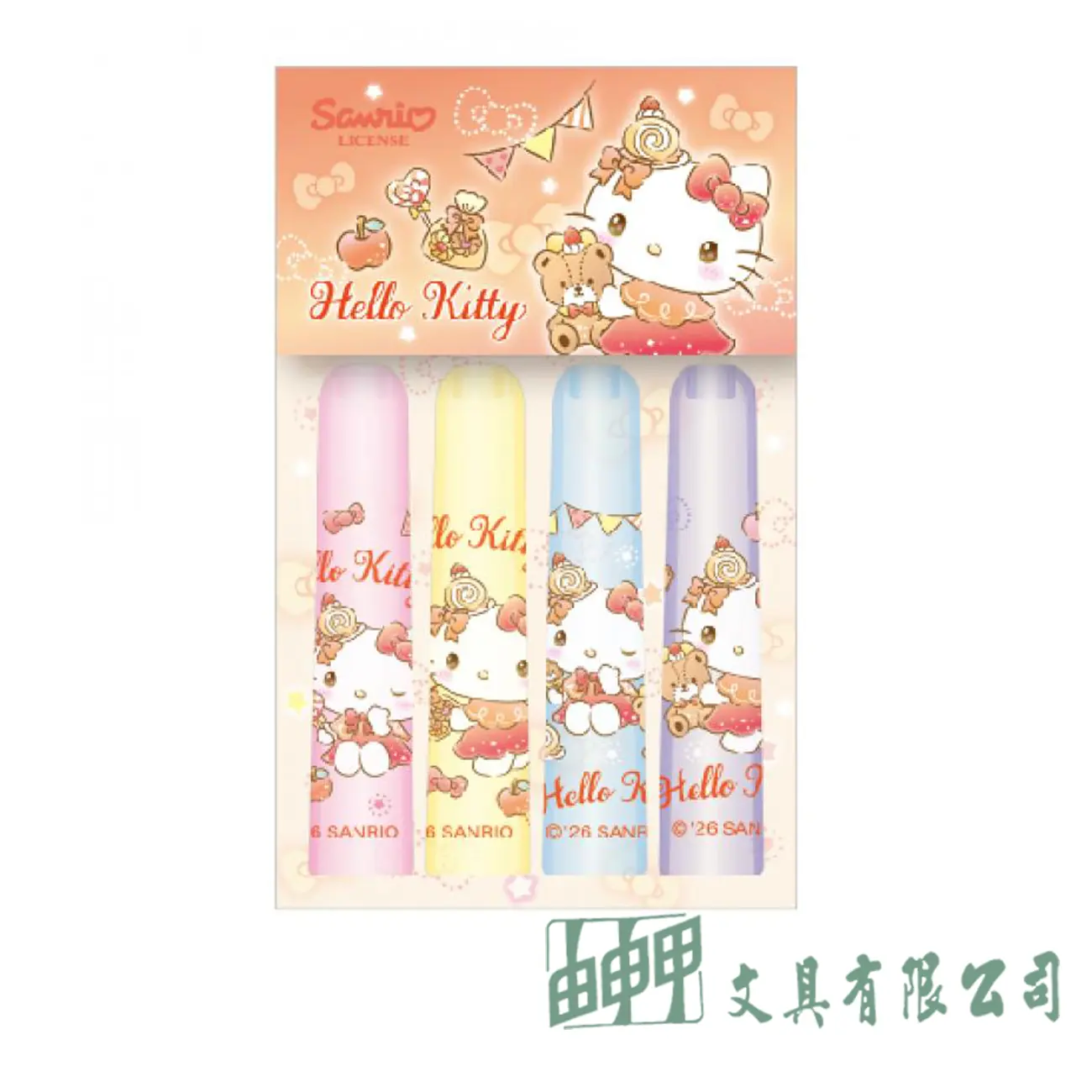 南寶 三麗鷗鉛筆筆蓋4入