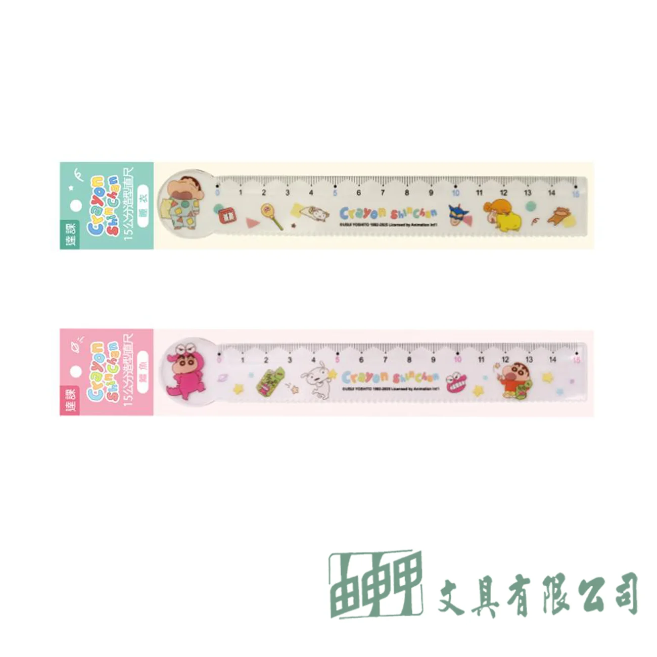    蠟筆小新15cm造型直尺