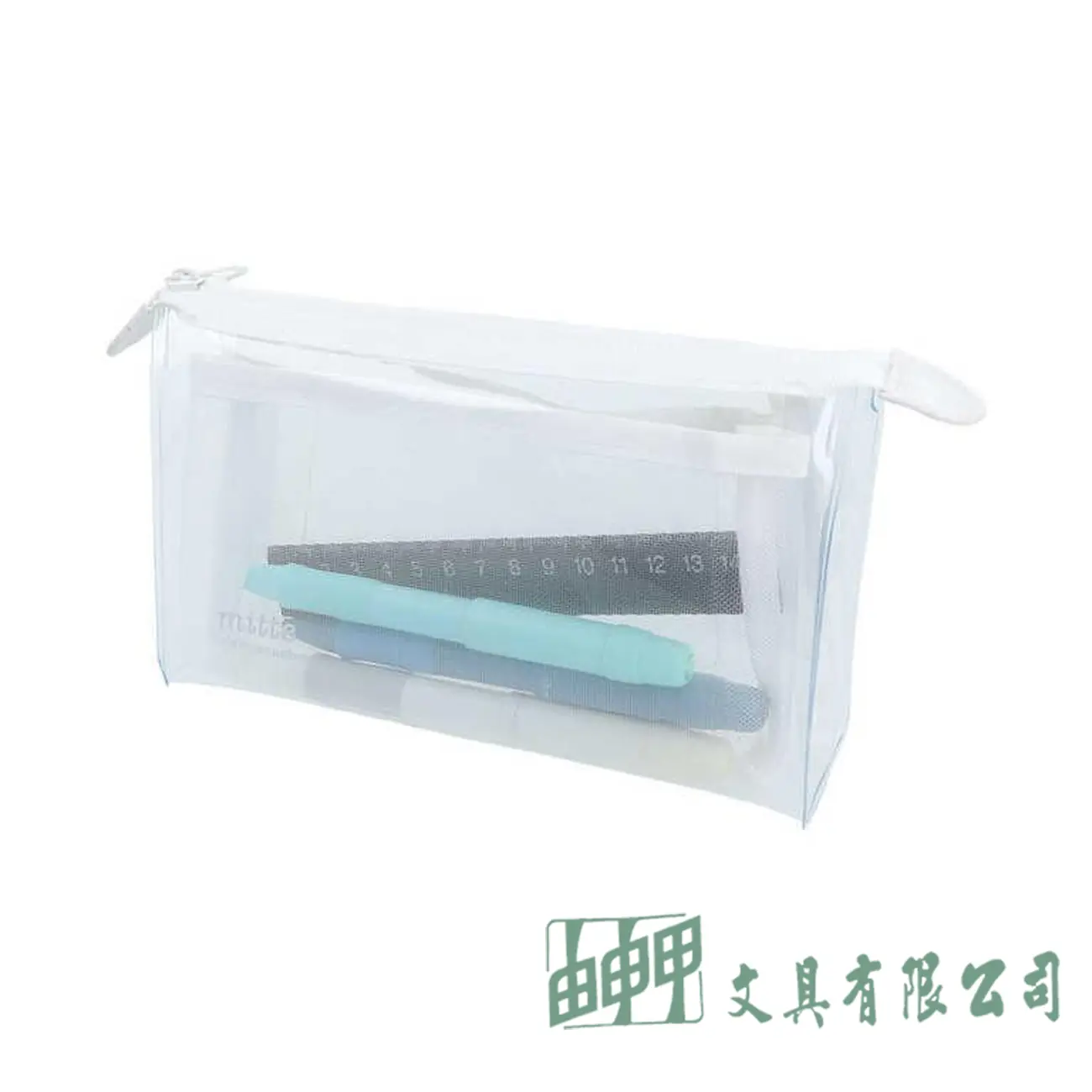 Sun-Star mitte透明網格兩用筆袋